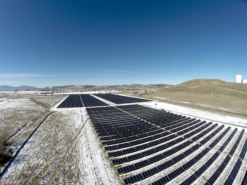 Sunthurst Energy Solar Array Installation Klamath Falls Oregon