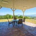 665 S Stage Road Medford - Downstairs Patio and Valley View
